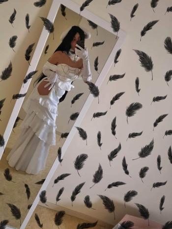 Uwowo Cosplay 【In Stock】UWOWO Anime Overlord Albedo Cosplay Plus Size White Dress Costume Review