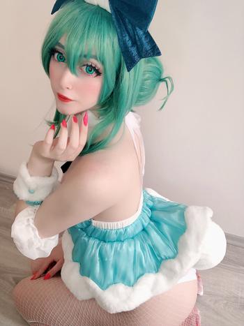 Uwowo Cosplay Uwowo Plus Size Cosplay Hatsune Miku Fanart. ver Cosplay Costume Cute Bunny Dress Review