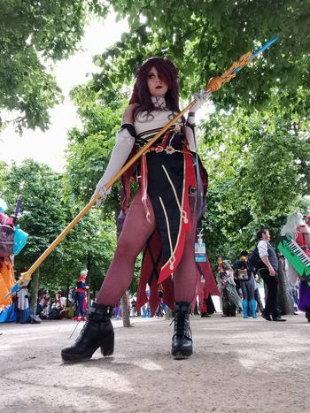 Uwowo Cosplay 【In Stock】Uwowo Game Genshin Impact Cosplay Rosaria Thorny Benevolence Cosplay Costume Review