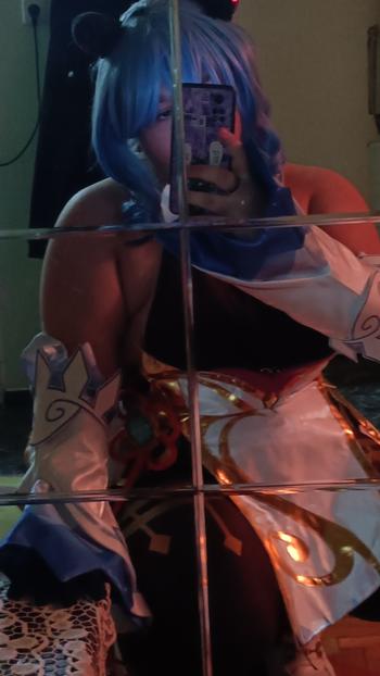 Uwowo Cosplay 【In Stock】Uwowo Plus Size Game Genshin Impact Cosplay Ganyu Plenilune Gaze Cosplay Costume Review