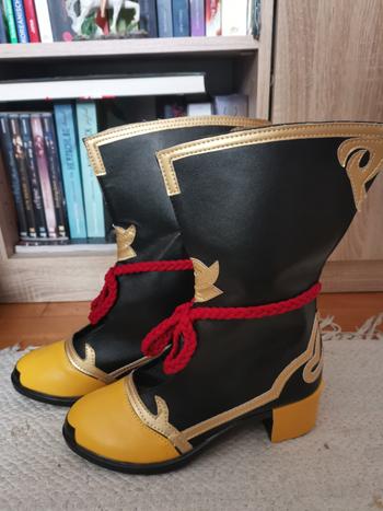 Uwowo Cosplay Uwowo Game Genshin Impact Xiangling Exquisite Delicacy Cosplay Chef de Cuisine Cosplay Shoes Review