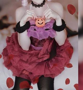 Uwowo Cosplay 【In Stock】Uwowo Re:Zero Ram Cosplay Costume Cute Halloween Devil Cosplay Dress Review