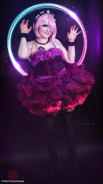 Uwowo Cosplay 【In Stock】Uwowo Re:Zero Ram Cosplay Costume Cute Halloween Devil Cosplay Dress Review