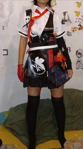 Uwowo Cosplay 【In Stock】Uwowo Anime Honkai Impact 3 Asuka Cosplay Costume Plus Size Cosplay Review