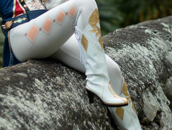 Uwowo Cosplay Uwowo Game Genshin Impact Jean The rigorous Dandelion Knight Cosplay Shoes Review