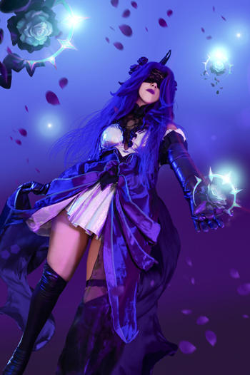 Uwowo Cosplay Uwowo Game League of Legends Withered Rose Syndra Cosplay Plus Size Costume Review