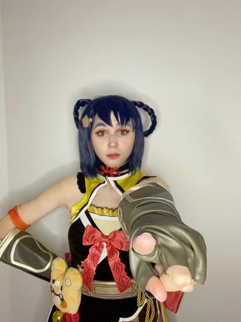 Uwowo Cosplay 【In Stock】Uwowo Game Genshin Impact Cosplay Xiangling Exquisite Delicacy Cosplay Costume Review