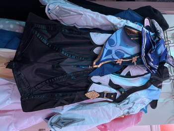 Uwowo Cosplay Uwowo Game Genshin Impact Eula Lawrence Spindrift Knight Cosplay Costume Review