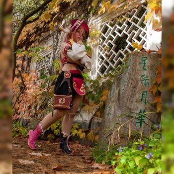 Uwowo Cosplay Uwowo Game Genshin Impact Plus Size Yanfei Wise Innocence Yanfei Cosplay Costume Review