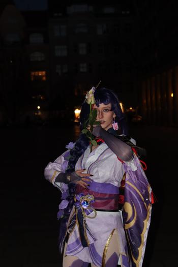 Uwowo Cosplay Uwowo Game Genshin Impact Inazuma Baal Raiden Shogun Cosplay Costume Review