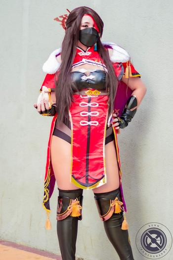 Uwowo Cosplay Uwowo Game Genshin Impact Liyue Beidou Uncrowned Lord of the Ocean Cosplay Costume Review