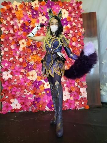 Uwowo Cosplay Uwowo Game League of Legends Coven Ahri Cosplay Costume Review