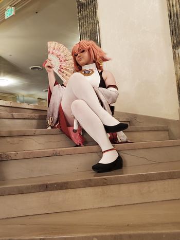 Uwowo Cosplay Uwowo Game Genshin Impact Inazuma Yae Miko Cosplay Costume Review