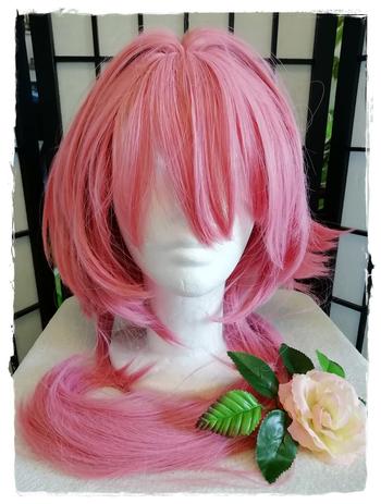 Uwowo Cosplay Uwowo Genshin Impact Inazuma Yae Miko Cosplay Wig 80cm Pink Long Hair Review