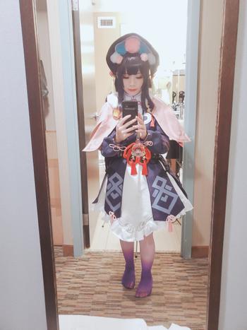 Uwowo Cosplay 【In stock】Uwowo Game Genshin Impact Liyue Geo Yunjin Cosplay Yun jin Costume Review