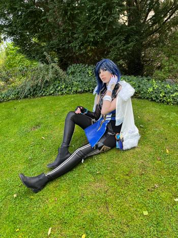 Uwowo Cosplay 【In Stock】Uwowo Genshin Impact Yelan Liyue Hydro Female Cosplay Ye Lan Costume Review