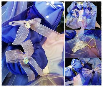 Uwowo Cosplay 【In Stock】Exclusive Authorization Uwowo Genshin Impact Fanart Kokomi Swimsuit Cosplay Costume Review