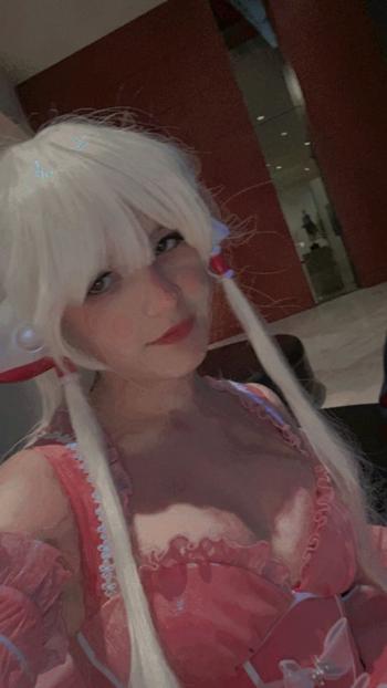 Uwowo Cosplay Uwowo Anime/Manga Chobits Chii Lolita Pink Bow Clamp Cosplay Costume Review