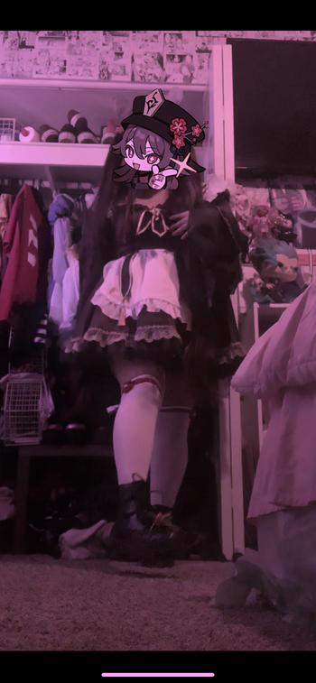 Uwowo Cosplay 【In Stock】Exclusive Uwowo Genshin Impact Fanart Hutao Maid Ver Hu Tao Cosplay Costume Review