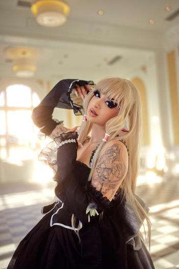 Uwowo Cosplay 【In Stock】Uwowo Anime/Manga Chobits: Freya Black Bow Lolita Chii Cosplay Costume Review