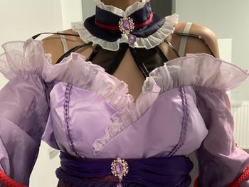 Uwowo Cosplay 【Pre-sale】Exclusive Uwowo Genshin Impact Fanart Baal Raiden Shogun Maid Dress Cosplay Costume Review