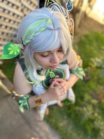 Uwowo Cosplay Uwowo Genshin Impact: Nahida Kusanali Sumeru Dendro Archon God Loli Cosplay Costume Review