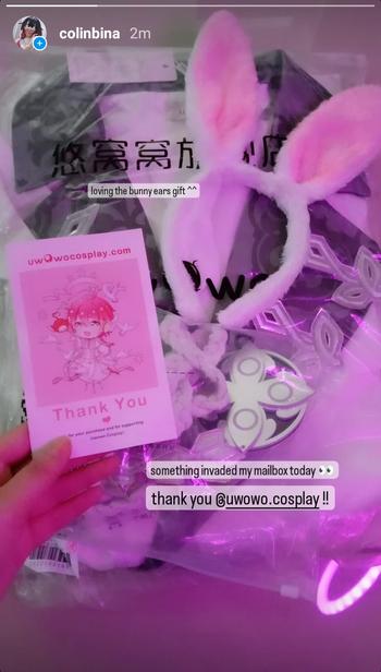 Uwowo Cosplay 【In Stock】Uwowo Genshin Impact: Columbina Fatui Harbingers Damselette Snezhnaya Cosplay Costume Review