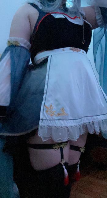 Uwowo Cosplay 【In Stock】Uwowo Genshin Impact Fanart Shenhe Maid Dress Cosplay Costume Review
