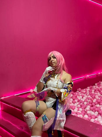 Uwowo Cosplay Uwowo Game Honkai Impact 3: Elysia Herrscher of Human Ego Elysia Cosplay Costume Review