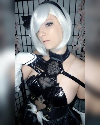 Uwowo Cosplay 【In Stock】Uwowo Nier: Automata Fanart 2B Mahou Shojou Magical Girl Cosplay Costume Review