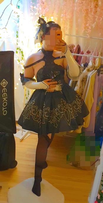 Uwowo Cosplay Uwowo×DISHWASHER1910 Nier: Automata Fanart 2B Mahou Shojou Magical Girl Cosplay Costume Review