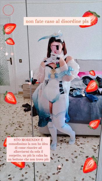 Uwowo Cosplay Exclusive Uwowo Genshin Impact Fanart: Lumine Bunny Suit Canon Outfit Cosplay Traveler Costume Review