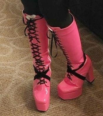 Uwowo Cosplay Uwowo Monster High Cosplay Shoes Draculaura Shoes Pink Boots Review