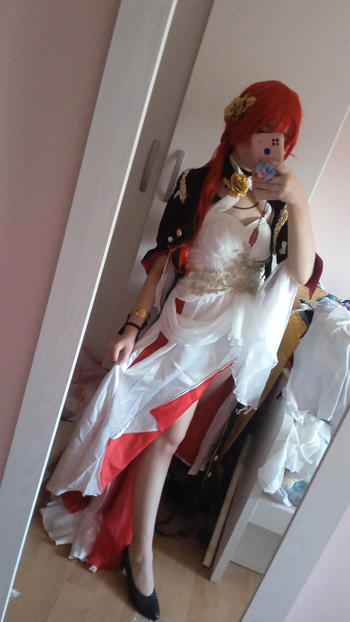 Uwowo Cosplay Uwowo Honkai Star Rail Himeko Starward Explorer HSR Dress Cosplay Costume Review
