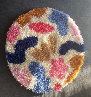 Craft Club Co BOTANIC - BLUES Rug Making Kit Review