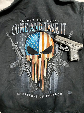 Shop Erazor Bits 2nd Amendment Saloon Betsy Ross Flag We the People Come and take it Premium T-SHIRT Review