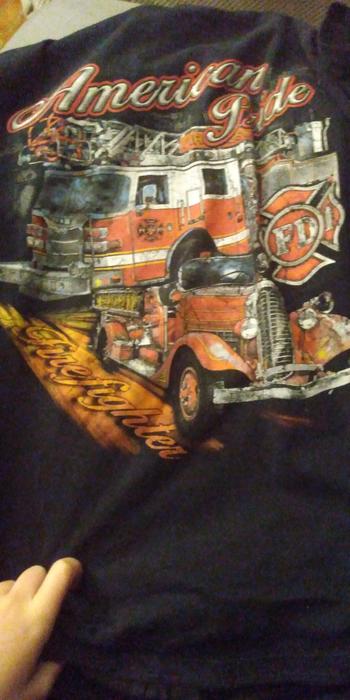 Shop Erazor Bits Firefighter Patriotic Flag Axe Premium T-Shirt Review