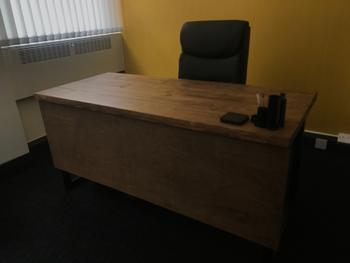 Masterplank Limited Rustic office desk - Box frame legs Review