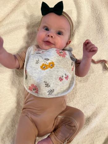 Larkspur Baby Company Zippered Romper in Honey Dots Review