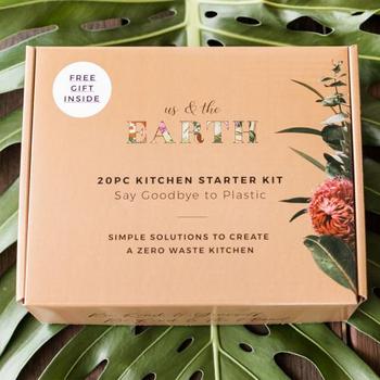 Us and The Earth *24 piece Zero Waste Kitchen Essentials Kit Review