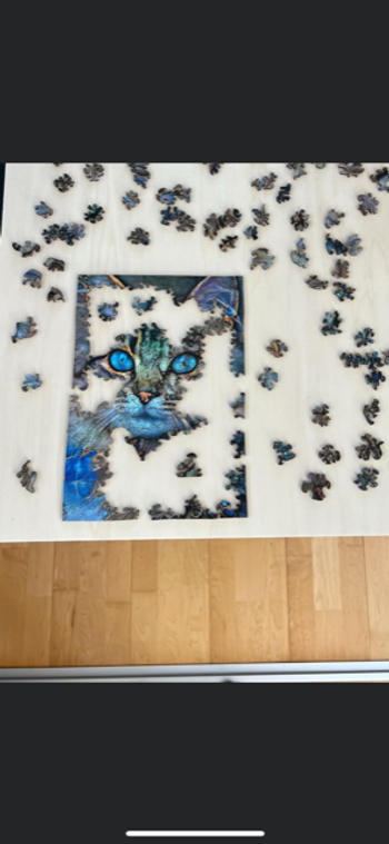 mindsti Katze mit blauen Augen-Puzzle Review