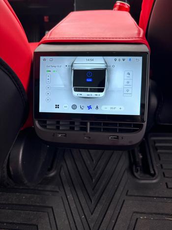 Hansshow Model 3/Y Rear Entertainment and Climate Control Touch Screen Display Review
