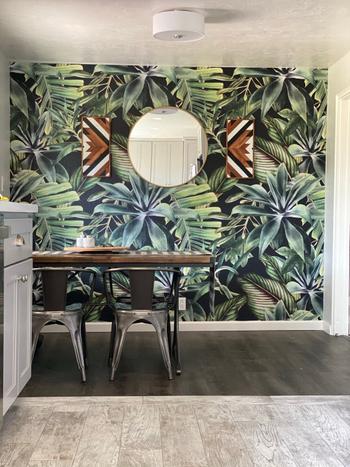 ONDECOR Removable Wallpaper Peel and Stick Wallpaper Wall Paper Wall Mural - Tropical Wallpaper - A528 Review