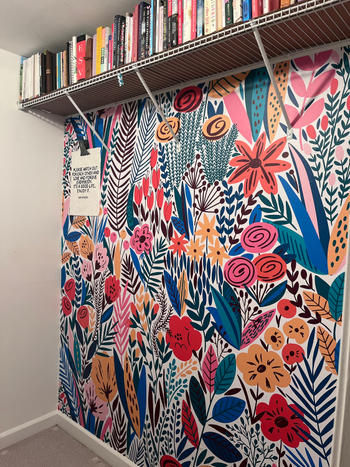 ONDECOR Removable Wallpaper Temporary Wallpaper Floral Wallpaper Peel and Stick Wallpaper Wall Paper - A613 Review