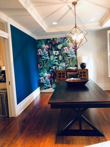 ONDECOR Removable Wallpaper Temporary Wallpaper Colorful Tropical Wallpaper Peel and Stick Wallpaper Wall Paper - B141 Review