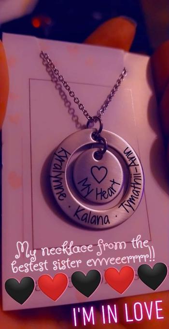 Heartfelt Tokens Personalized Name Necklace My Girls My Boys Review