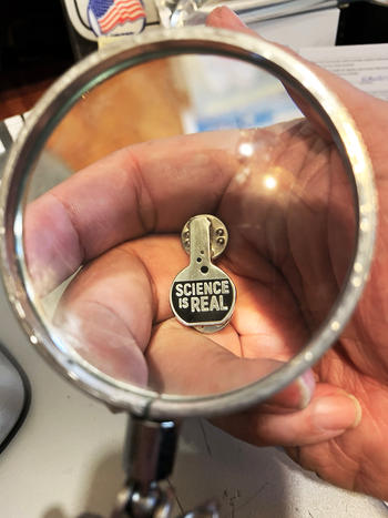 Dissent Pins Science is Real Pin Review
