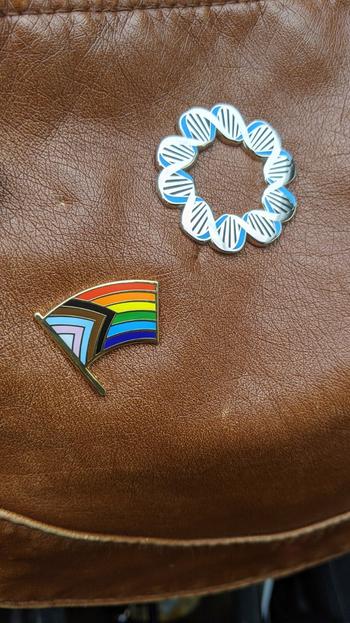 Dissent Pins Rosalind Franklin DNA Pin Review