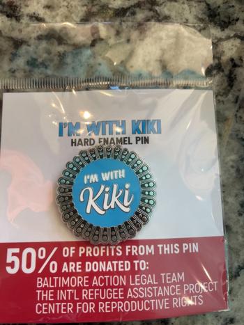 Dissent Pins I'm with Kiki Pin Review