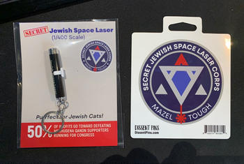 Dissent Pins Secret Jewish Space Laser - 1/400 Scale Model Review